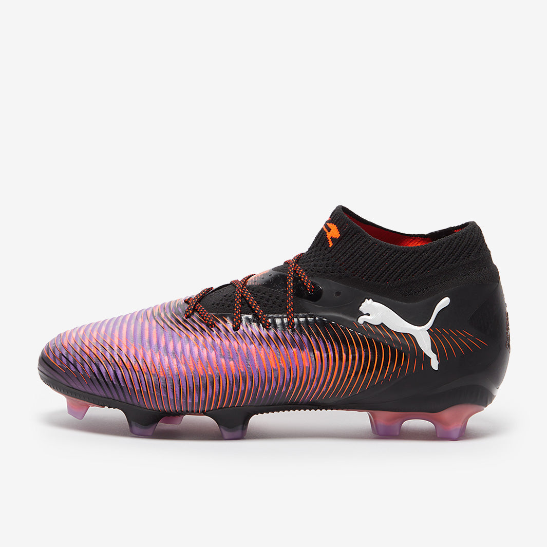 Puma Women's Future 8 Ultimate FG Football Boots Puma Black/Puma White/Glowing Red