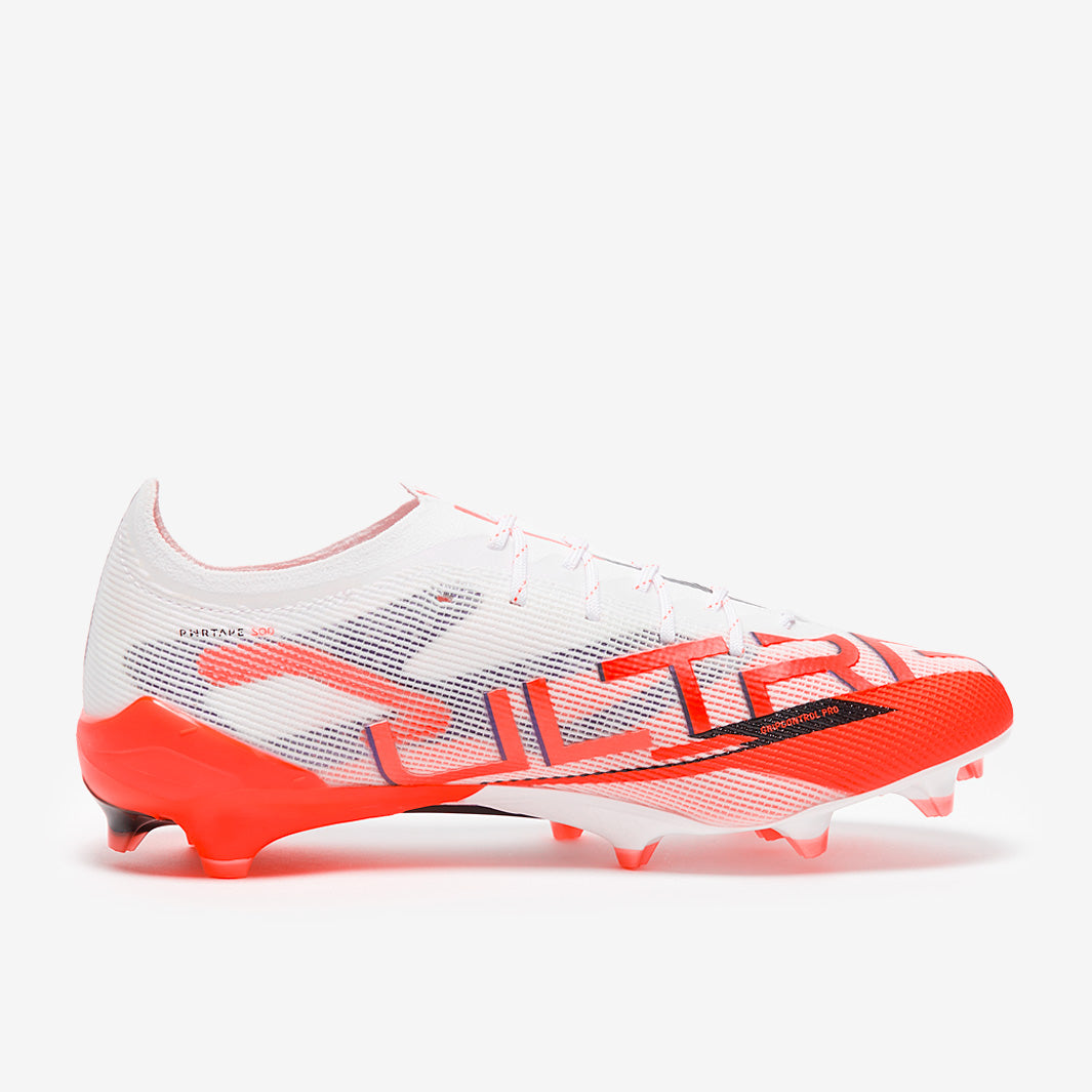 Puma Ultra 5 Ultimate FG Football Boots Puma White/Puma Black/Glowing Red