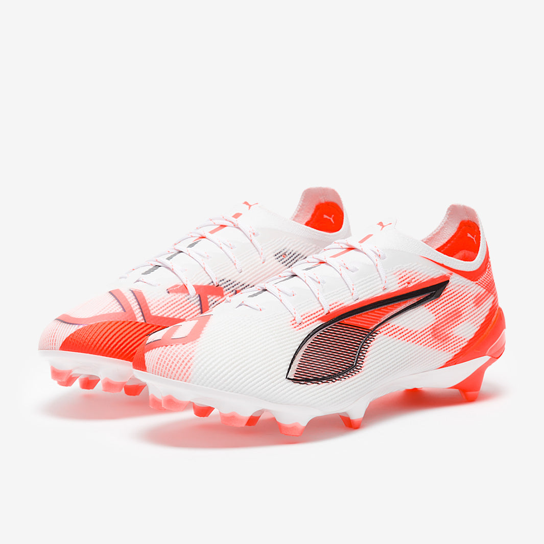 Puma Ultra 5 Ultimate FG Football Boots Puma White/Puma Black/Glowing Red
