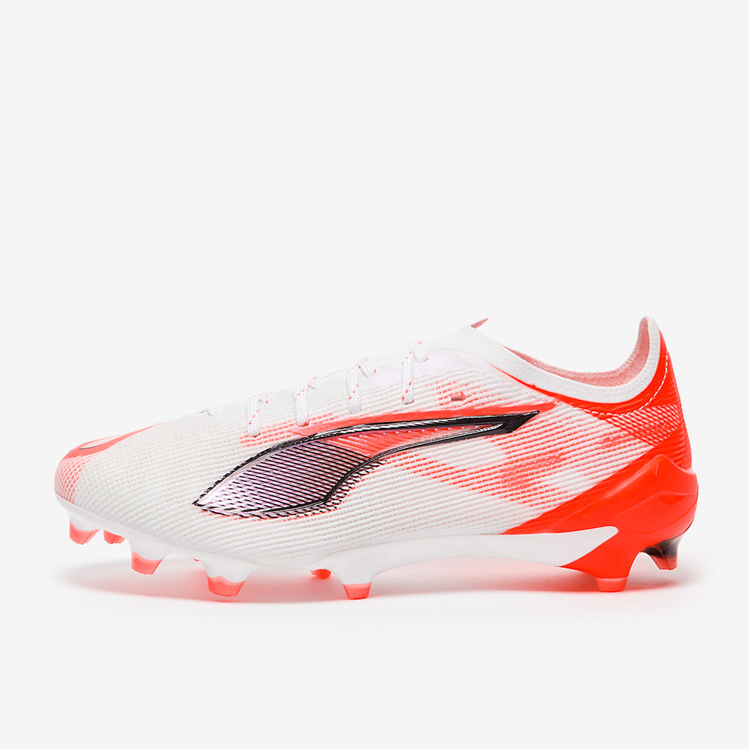 Puma Women's Ultra 5 Ultimate FG Football Boots Puma White/Puma Black/Glowing Red