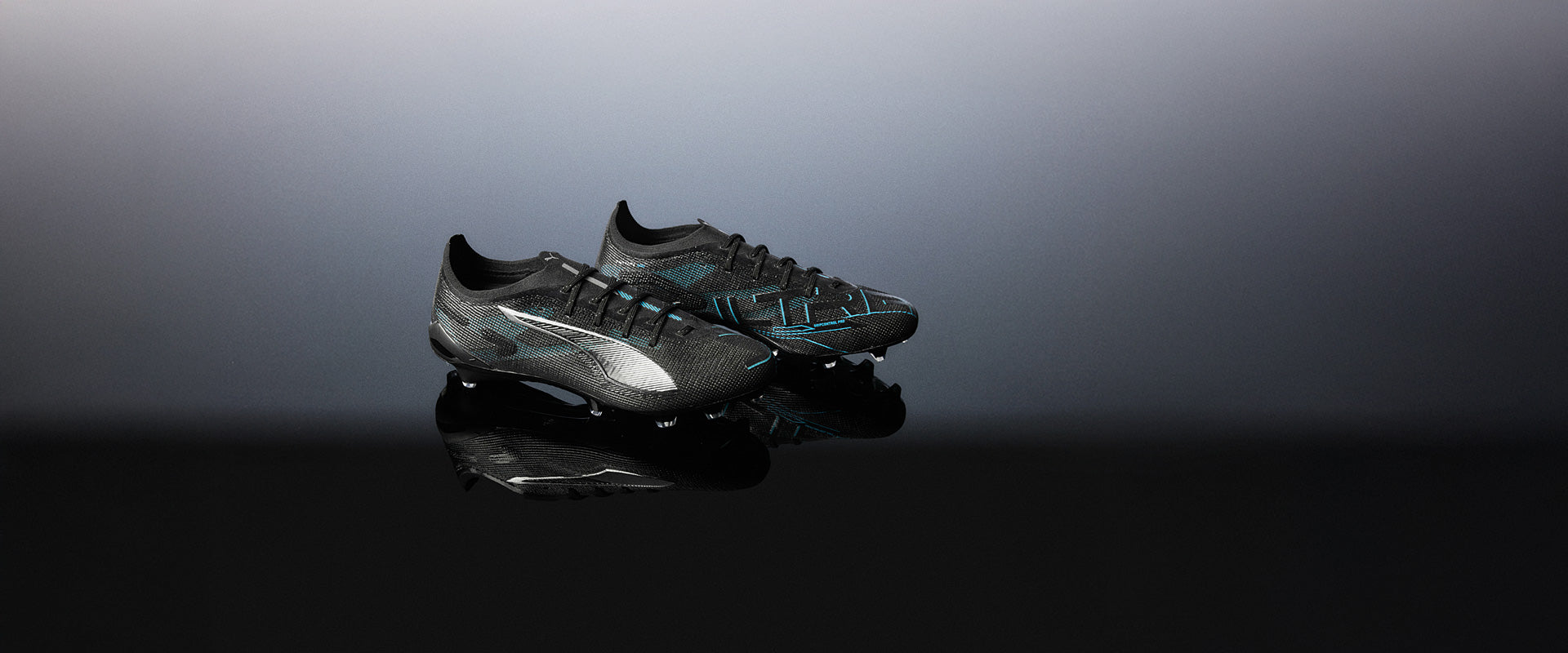 Puma Ultra 5 Ultimate FG Football Boots Puma Black/Puma Silver/Bright Aqua