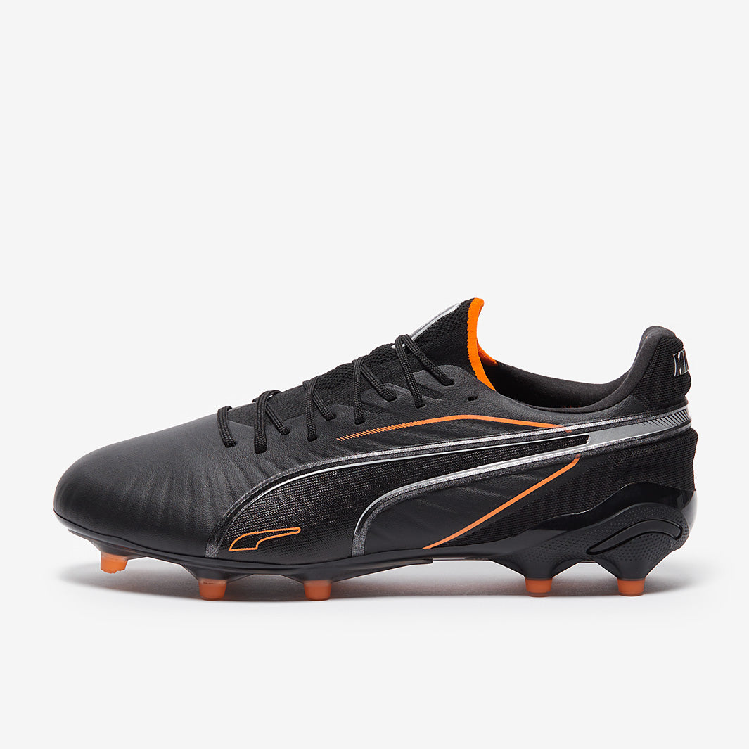 Puma King Ultimate FG/AG Football Boots Puma Black/Heat Fire/Puma Silver