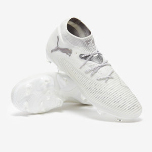 Puma Future 8 Ultimate FG Football Boots Puma White/Silver Mist/Cool Light Gray