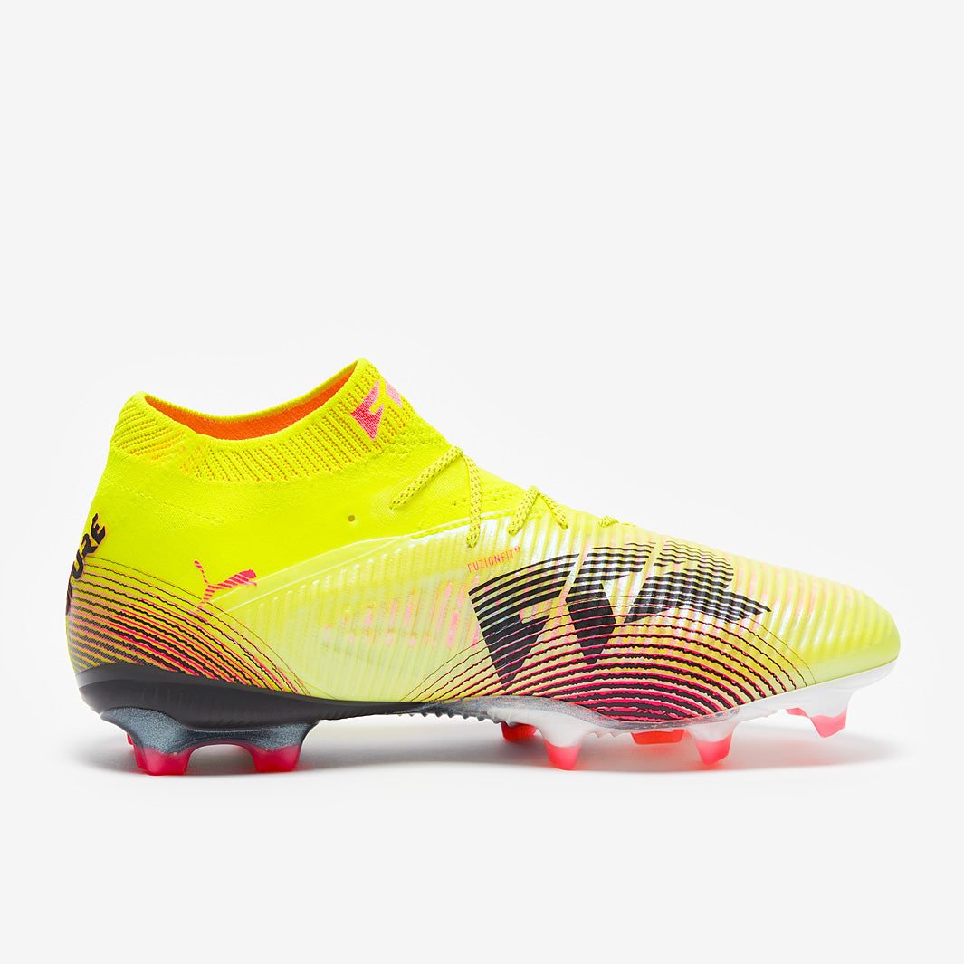 Puma Future 8 Ultimate FG Football Boots Yellow Alert/Puma Black/Sun Struck