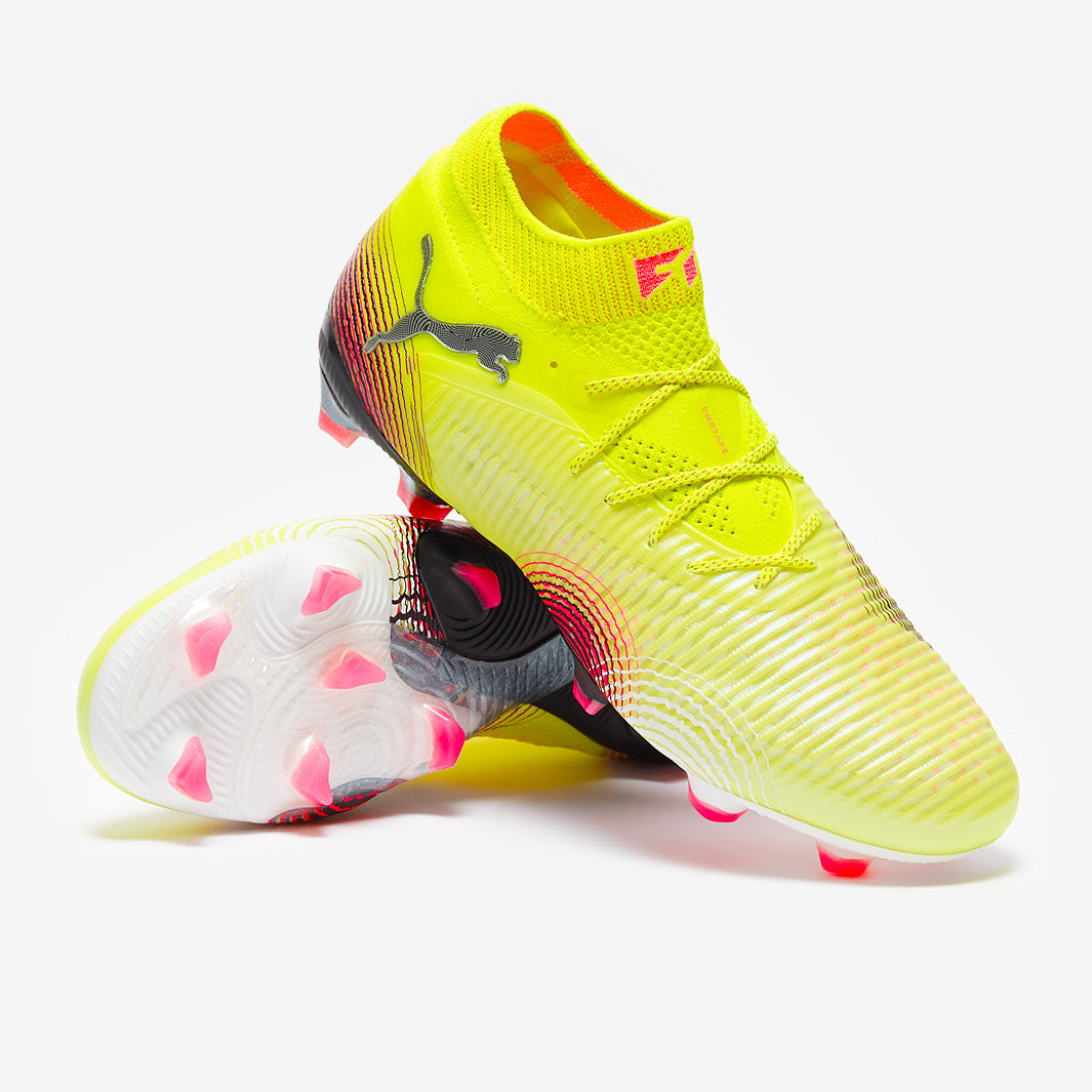Puma Future 8 Ultimate FG Football Boots Yellow Alert/Puma Black/Sun Struck