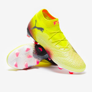 Puma Future 8 Ultimate FG Football Boots Yellow Alert/Puma Black/Sun Struck
