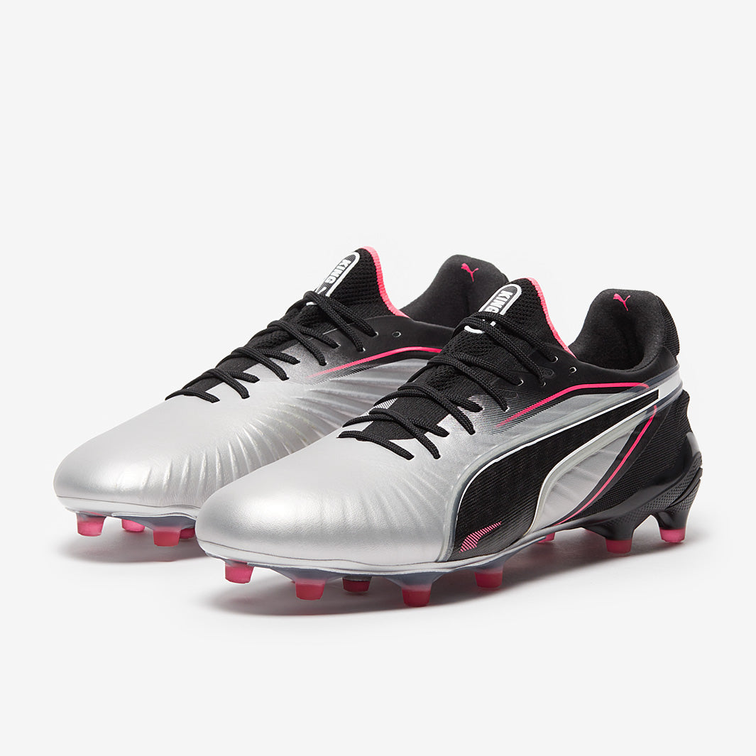 Puma King Ultimate FG/AG Football Boots Puma Silver/Puma Black/Sun Struck/Puma White