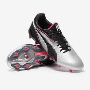Puma King Ultimate FG/AG Football Boots Puma Silver/Puma Black/Sun Struck/Puma White