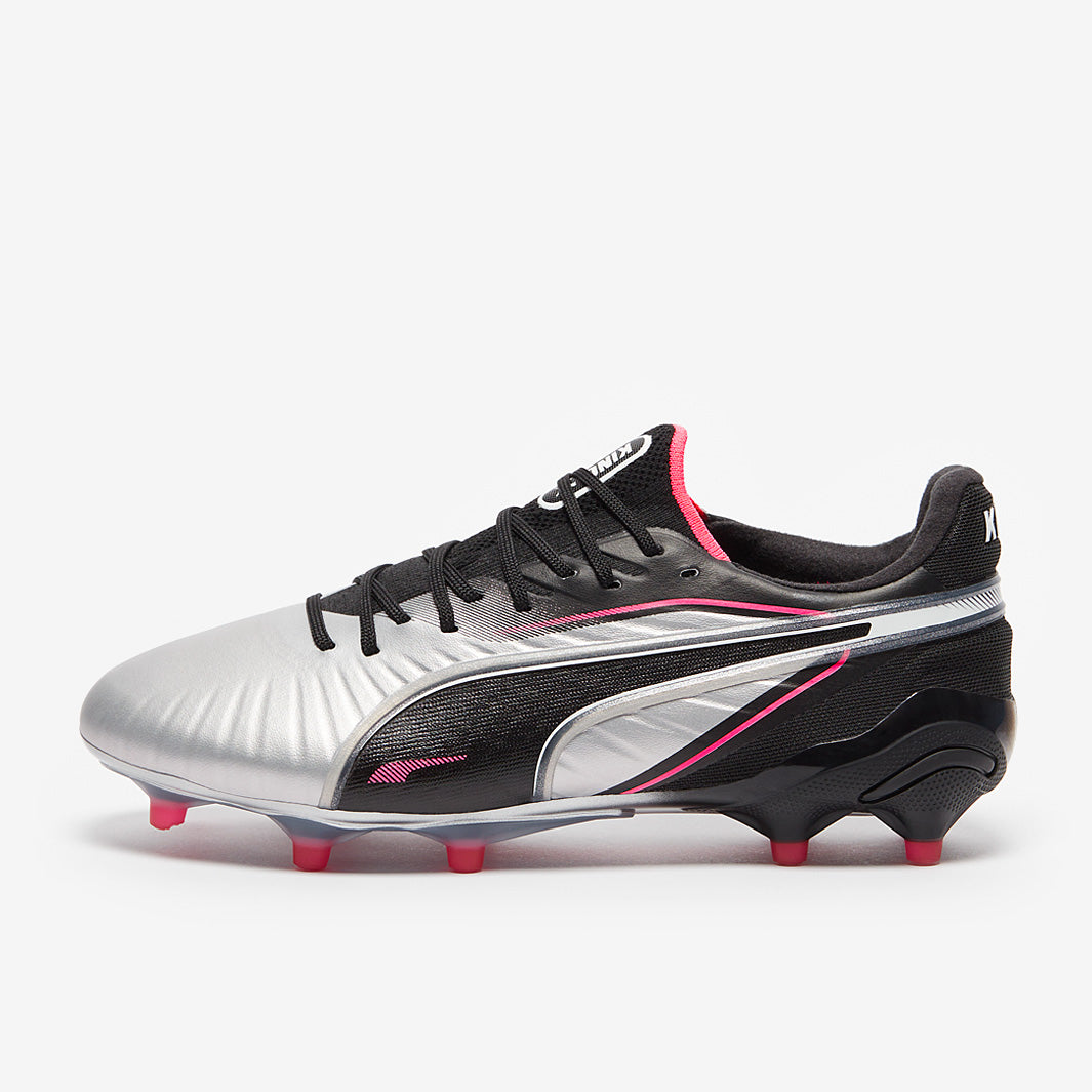 Puma Women's King Ultimate FG/AG Football Boots Puma Silver/Puma Black/Sun Struck/Puma White