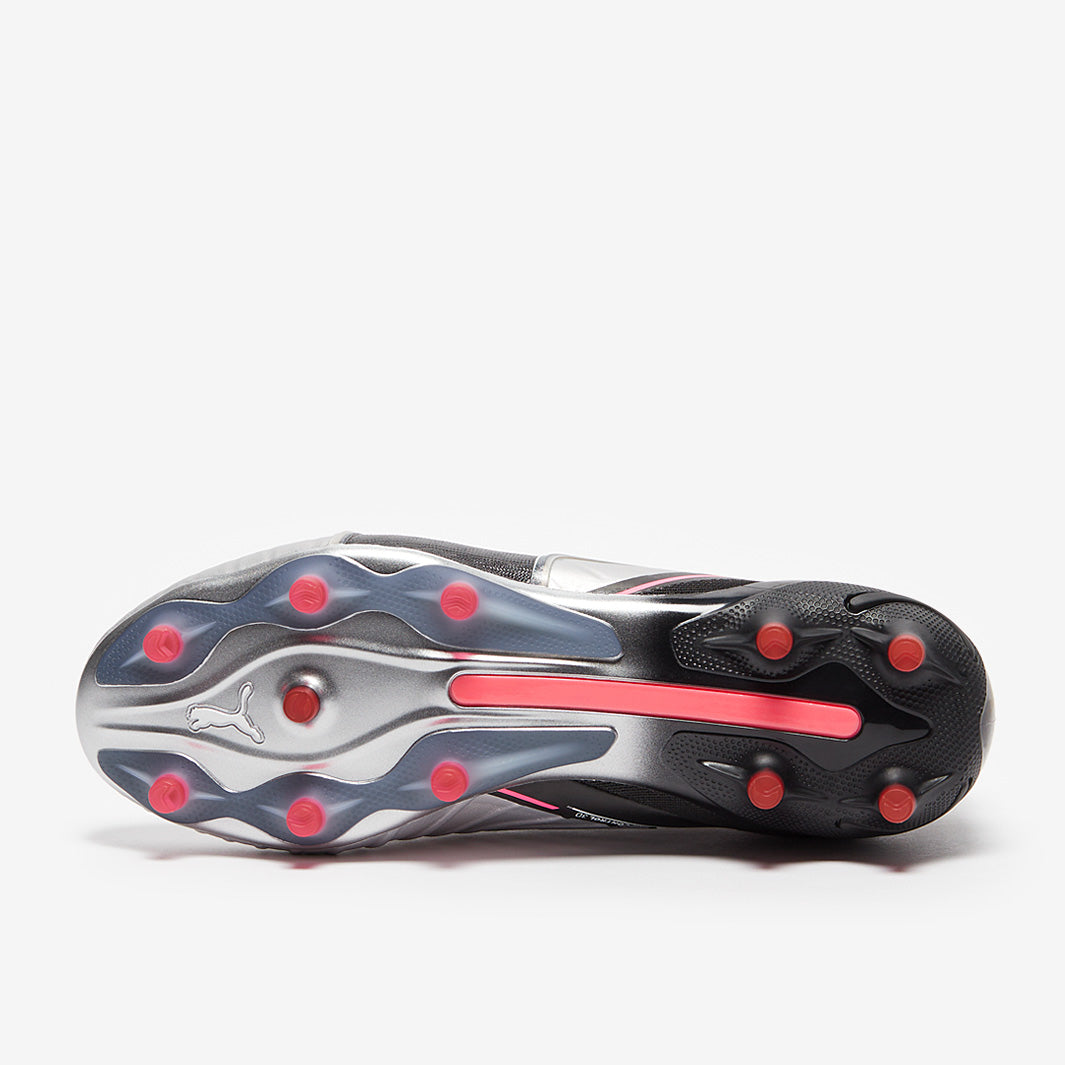 Puma Women's King Ultimate FG/AG Football Boots Puma Silver/Puma Black/Sun Struck/Puma White