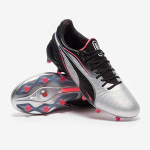 Puma Women's King Ultimate FG/AG Football Boots Puma Silver/Puma Black/Sun Struck/Puma White