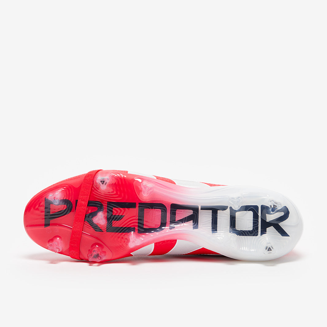 Adidas Predator Elite Tongue FG Football Boots Lucid Red/White/Black