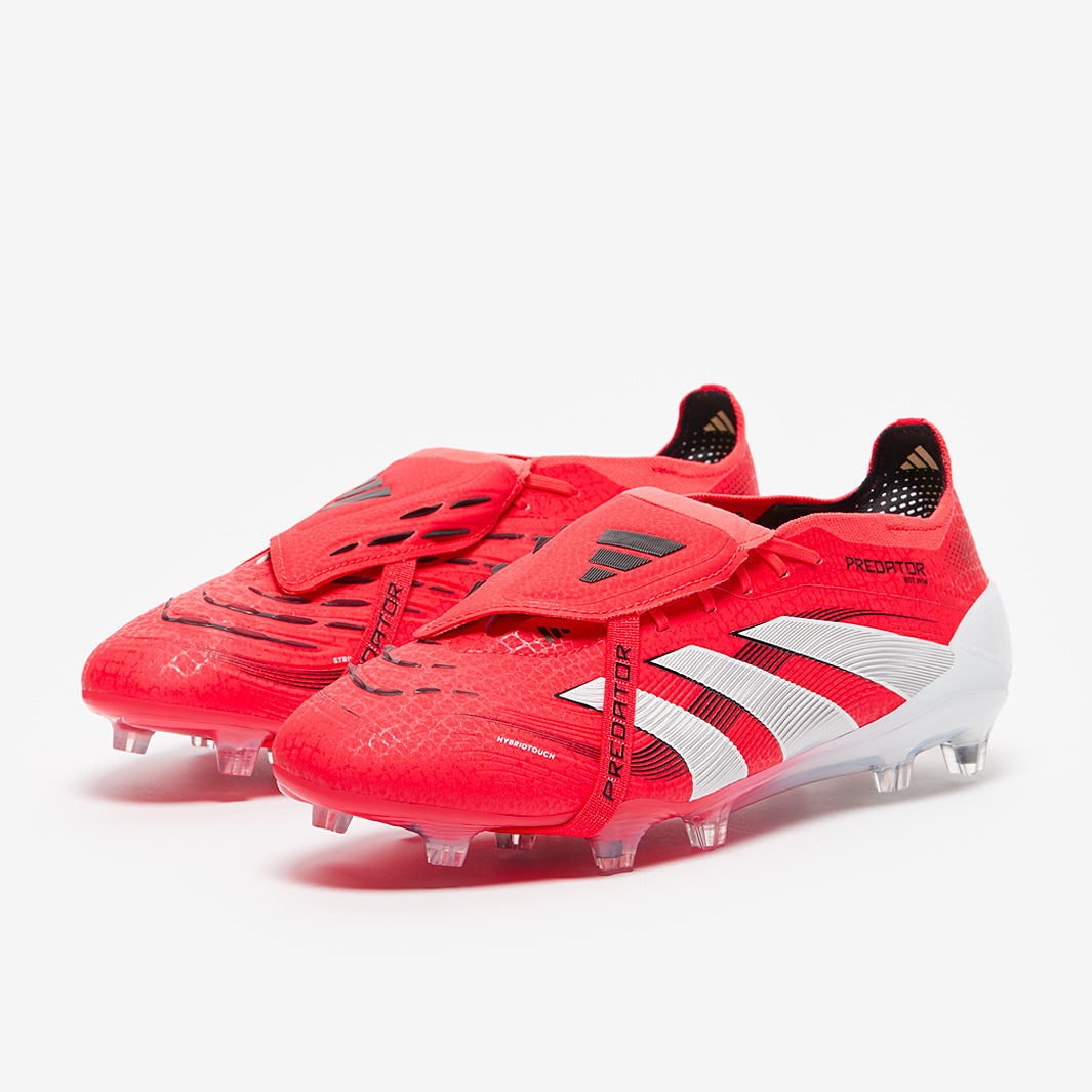 Adidas Predator Elite Tongue FG Football Boots Lucid Red/White/Black