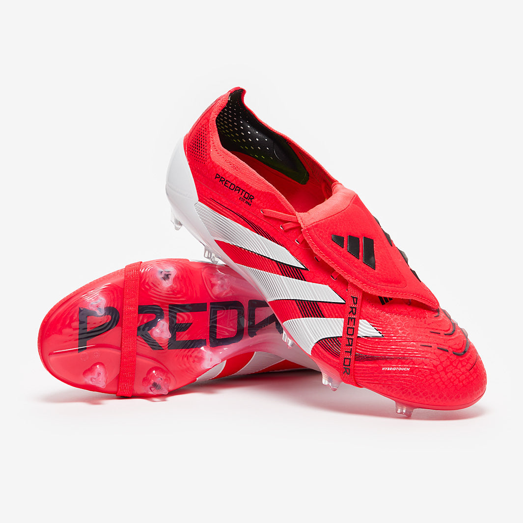 Adidas Predator Elite Tongue FG Football Boots Lucid Red/White/Black