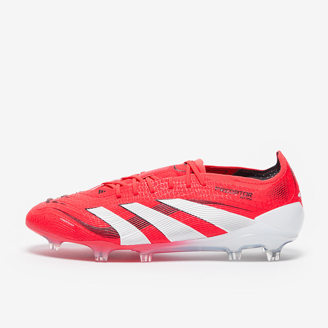 Adidas Predator Elite FG Football Boots Lucid Red/White/Black