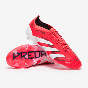 Adidas Predator Elite FG Football Boots Lucid Red/White/Black