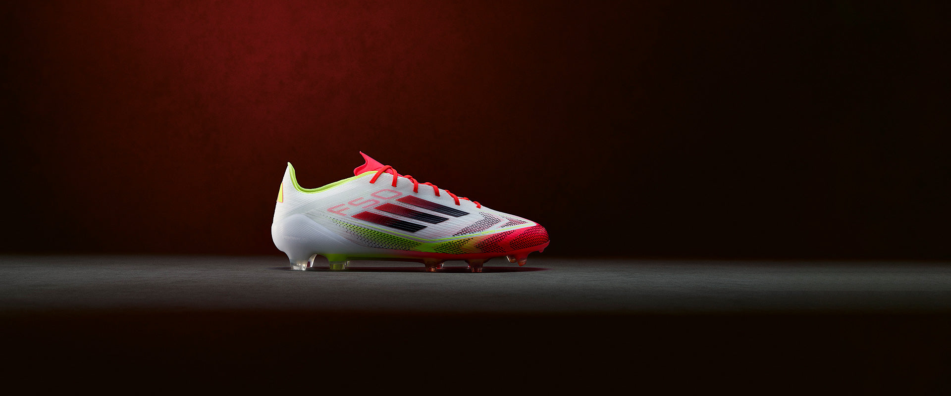 Adidas F50 Elite FG Football Boots White/Black/Solar Yellow