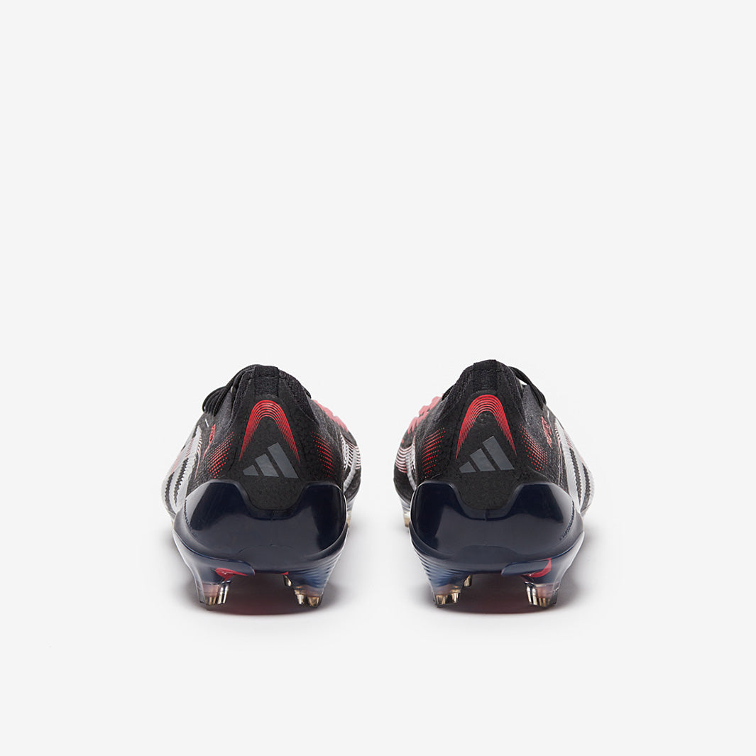 Adidas Predator Elite FG Football Boots Black/Grey Four/Lucid Red