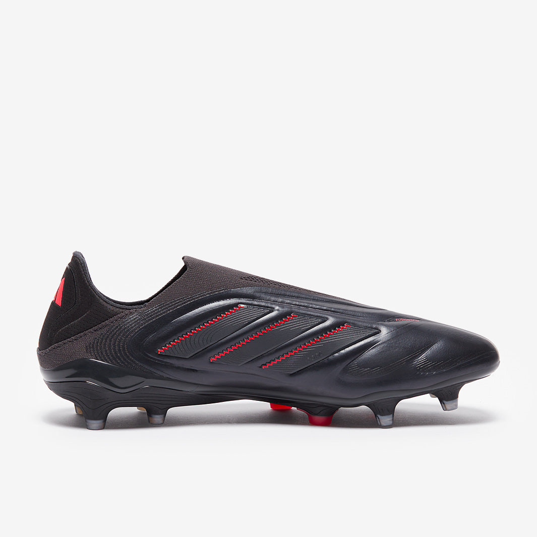 Adidas Copa Pure III Elite Laceless FG Football Boots Black/Carbon/Lucid Red