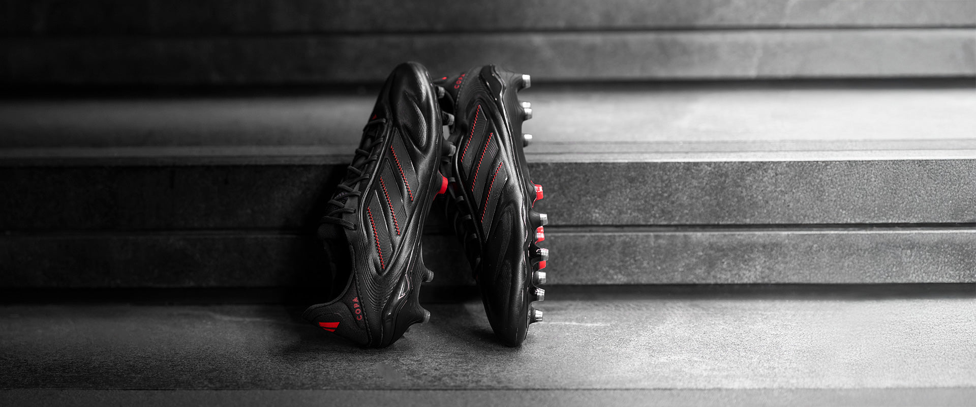 Adidas Copa Pure III Elite FG Football Boots Black/Carbon/Lucid Red
