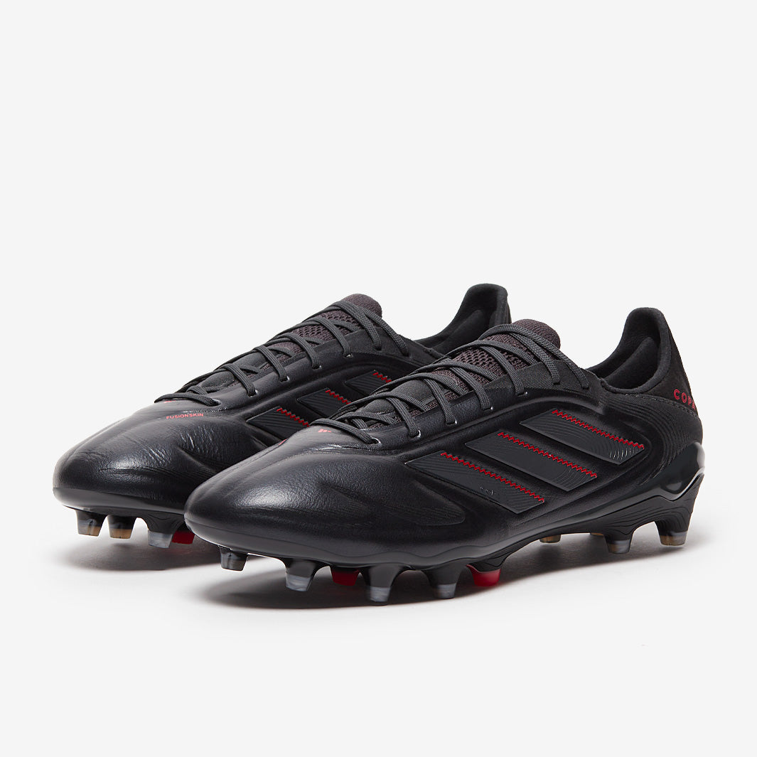 Adidas Copa Pure III Elite FG Football Boots Black/Carbon/Lucid Red
