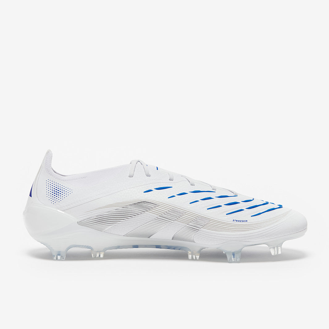 Adidas Predator Elite FG Football Boots White/Silver Met./Bright Royal
