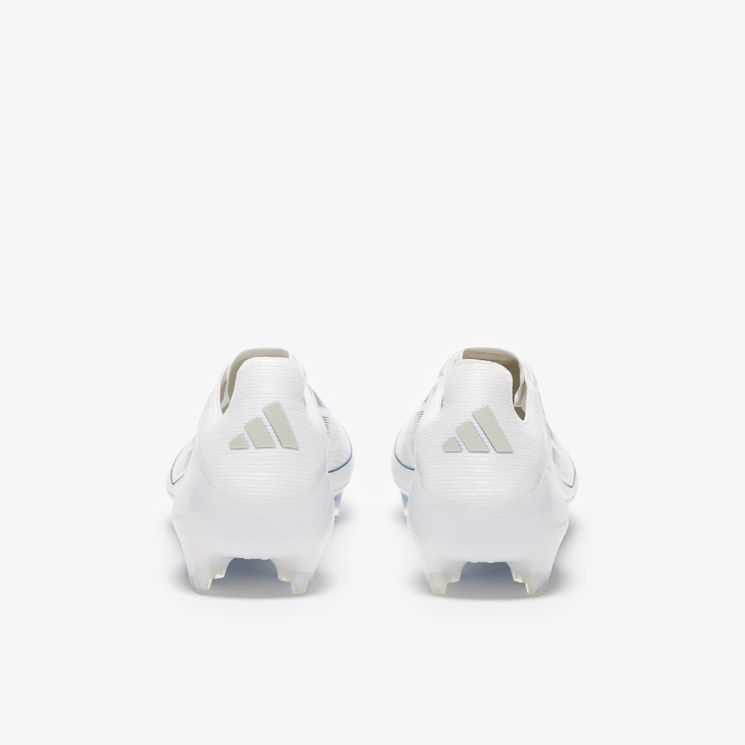 Adidas F50 Elite FG Football Boots White/Pearl Met./White