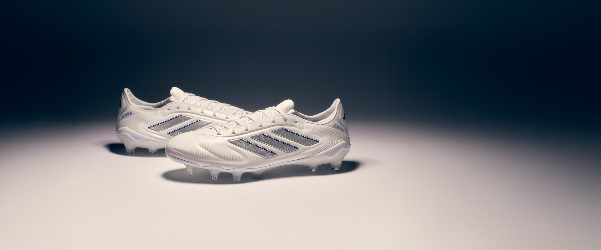 Adidas Copa Pure III Elite FG Football Boots White/Silver Met./Bright Royal