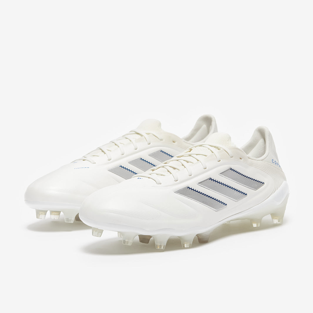 Adidas Copa Pure III Elite FG Football Boots White/Silver Met./Bright Royal