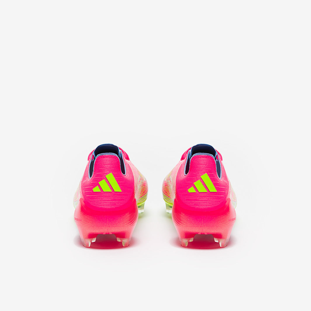 Adidas F50 Elite FG Football Boots Lucid Pink/Lucid Lemon/Blue Fusion