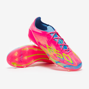 Adidas Kids F50 Elite FG Football Boots Lucid Pink/Lucid Lemon/Blue Fusion