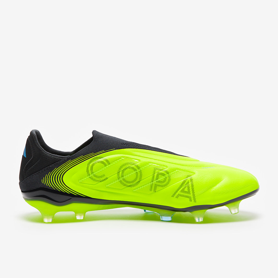 Adidas Copa Pure III Elite Laceless FG Football Boots Lucid Lemon/Lucid Lemon/Black