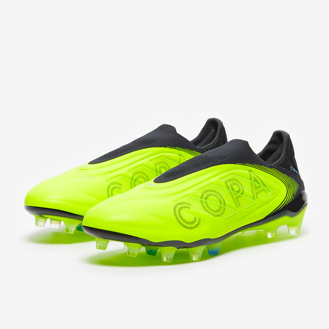 Adidas Copa Pure III Elite Laceless FG Football Boots Lucid Lemon/Lucid Lemon/Black