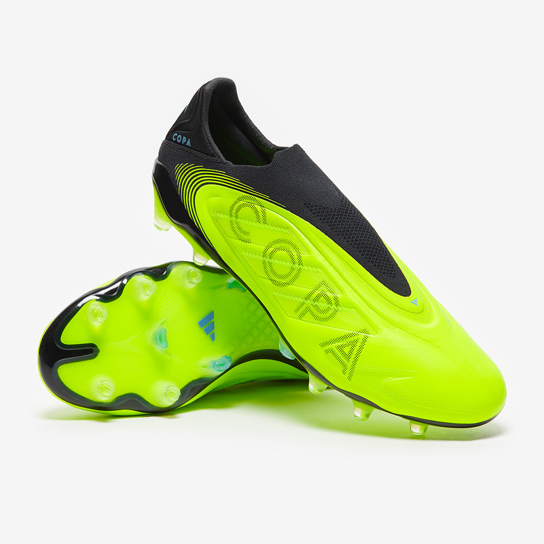 Adidas Copa Pure III Elite Laceless FG Football Boots Lucid Lemon/Lucid Lemon/Black