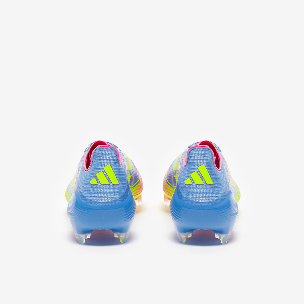 Adidas F50 Elite FG Football Boots Blue Fusion/Lucid Lemon/Lucid Pink