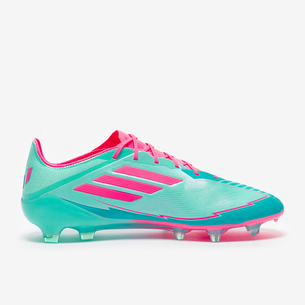 adidas F50 Elite x Messi FG Football Boots Flash Aqua/Lucid Pink/Lucid Cyan