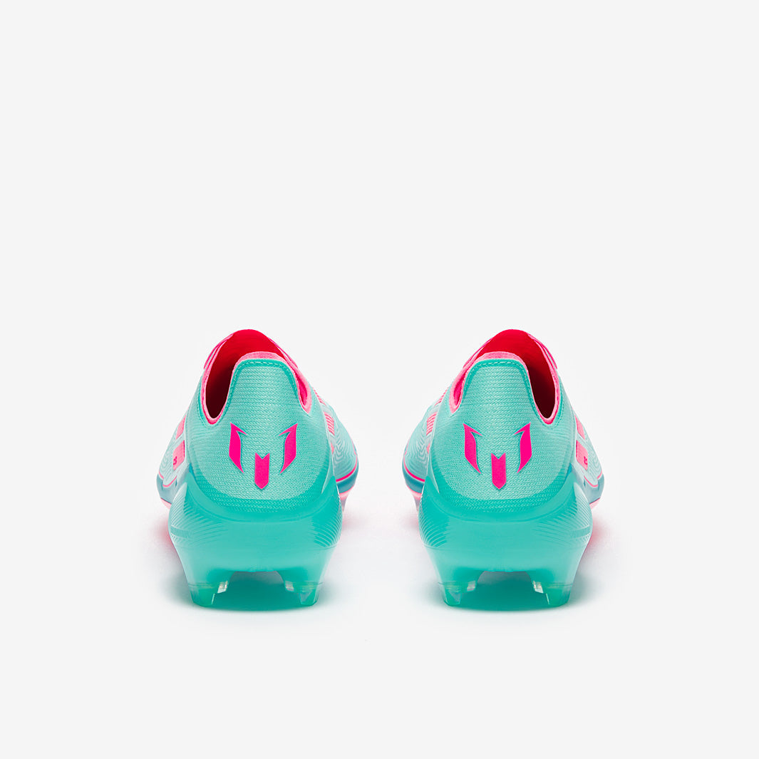 adidas F50 Elite x Messi FG Football Boots Flash Aqua/Lucid Pink/Lucid Cyan