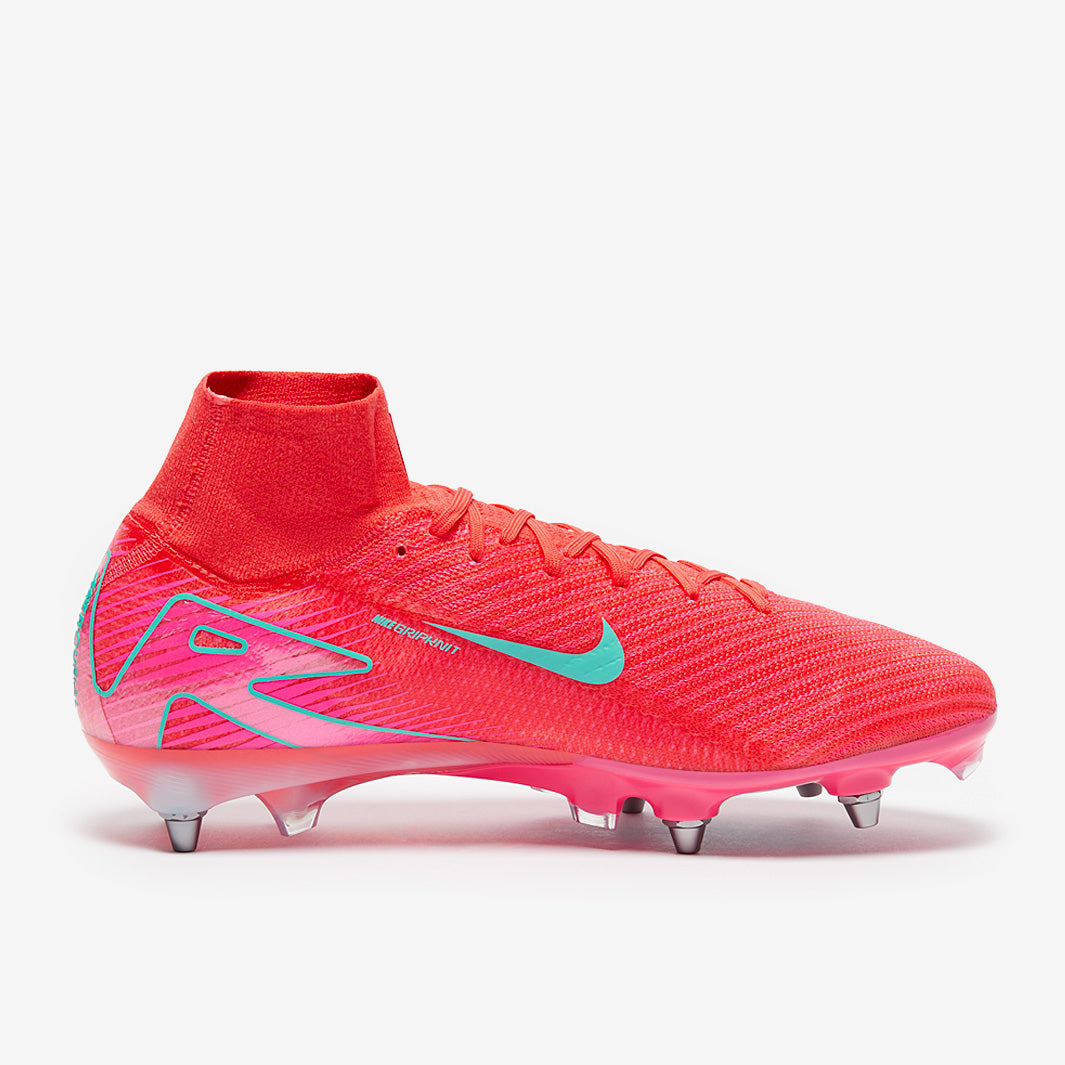 Nike Air Zoom Mercurial Superfly X Elite SG-Pro Football Boots Ember Glow/Aurora Green