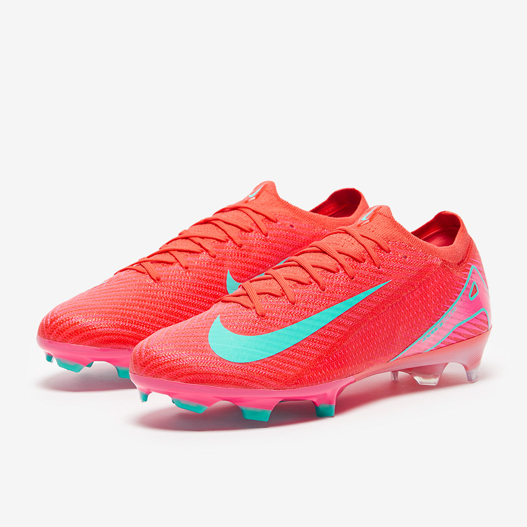 Nike Air Zoom Mercurial Vapor XVI Elite FG Football Boots Ember Glow/Aurora Green