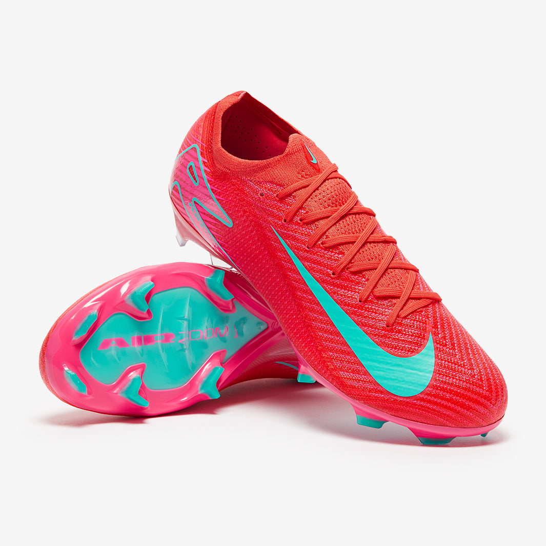Nike Air Zoom Mercurial Vapor XVI Elite FG Football Boots Ember Glow/Aurora Green