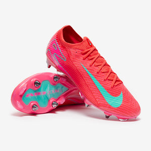 Nike Air Zoom Mercurial Vapor XVI Elite SG-Pro Football Boots Ember Glow/Aurora Green