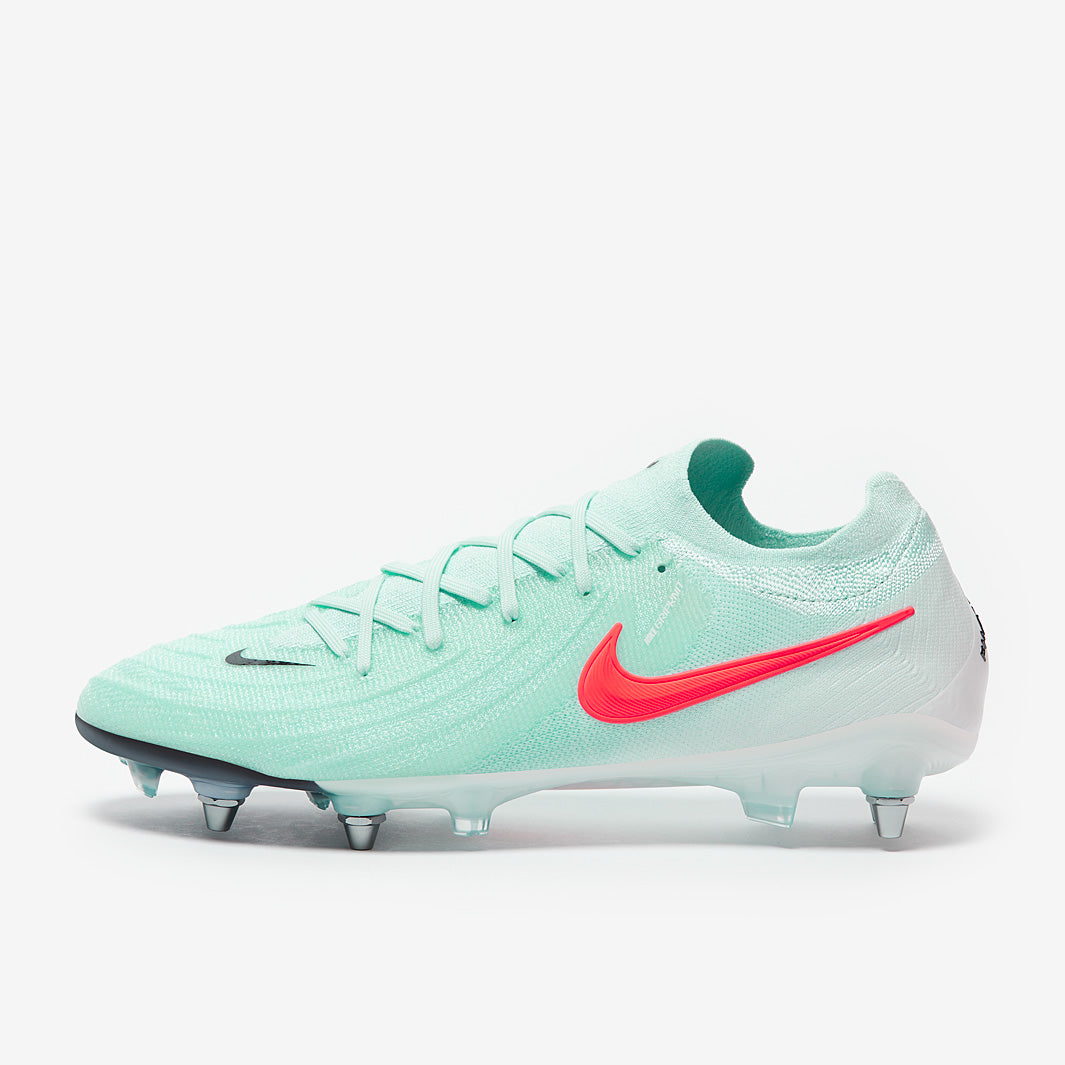 Nike Phantom GX II Elite SG-Pro Player Edition Football Boots Mint/Atomic Red