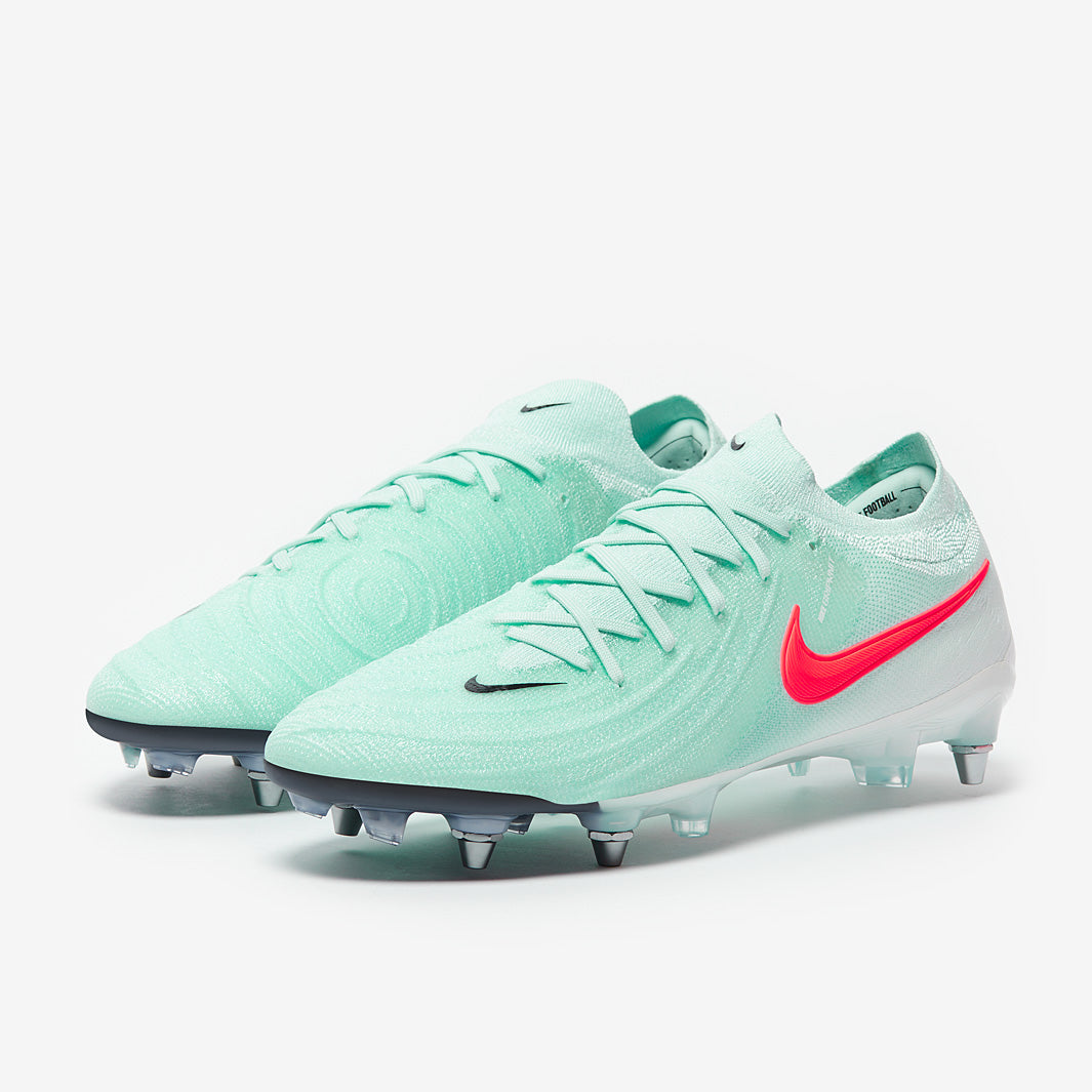 Nike Phantom GX II Elite SG-Pro Player Edition Football Boots Mint/Atomic Red