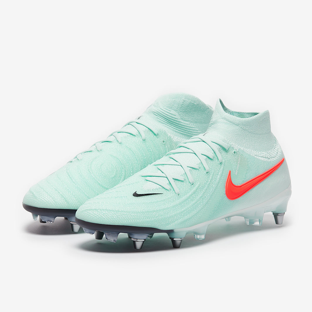 Nike Phantom Luna II Elite SG-Pro Player Edition Football Boots Mint/Atomic Red