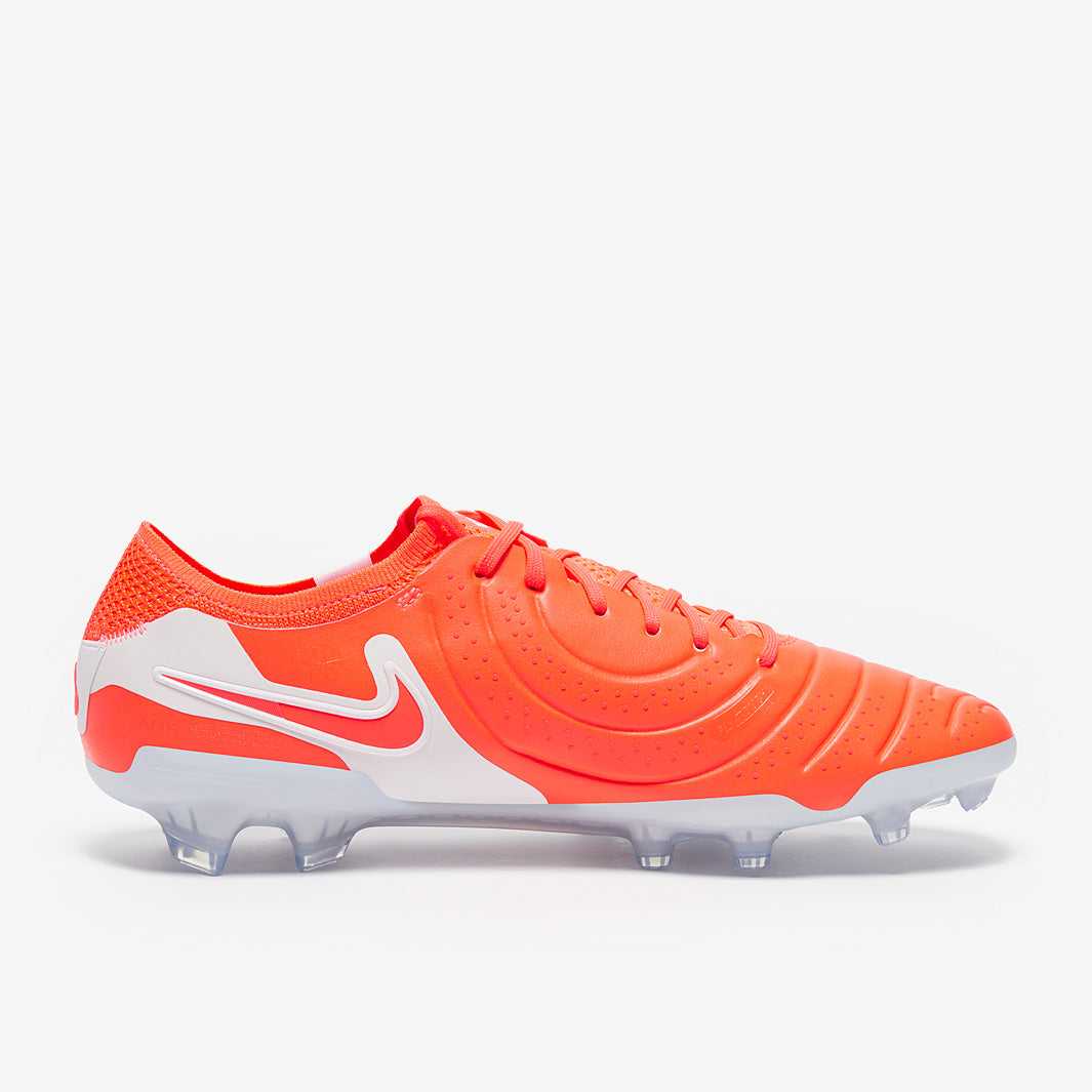 Nike Tiempo Legend X Elite FG Football Boots Hot Lava/White