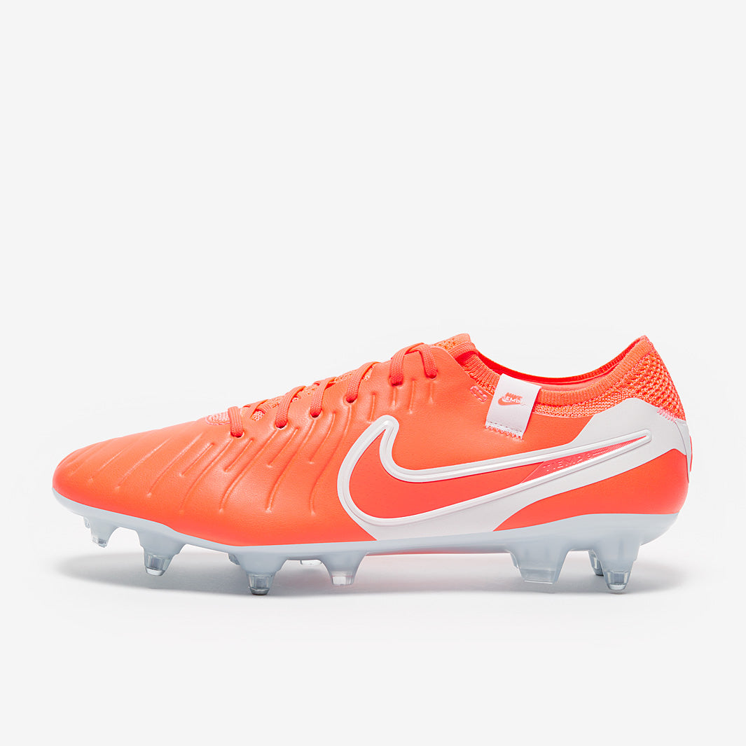Nike Tiempo Legend X Elite SG-Pro Anti-Clog Football Boots Hot Lava/White
