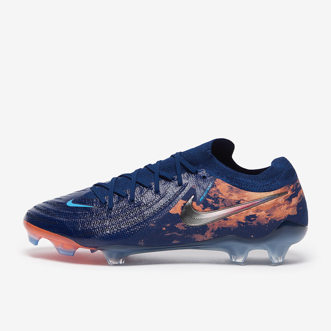 Nike Phantom GX II Elite x Haaland FG Football Boots Blue Void/Chrome