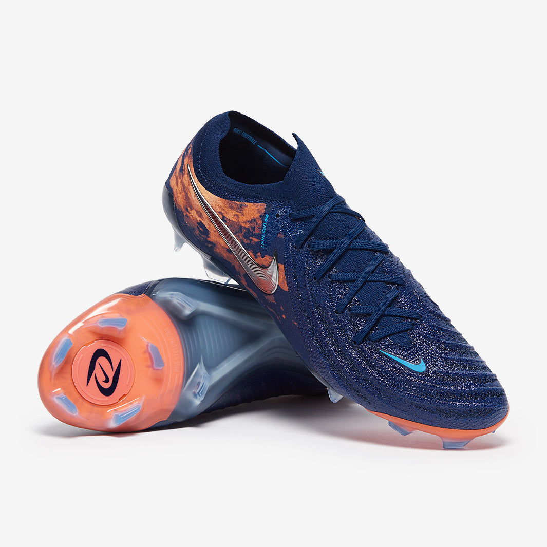 Nike Phantom GX II Elite x Haaland FG Football Boots Blue Void/Chrome