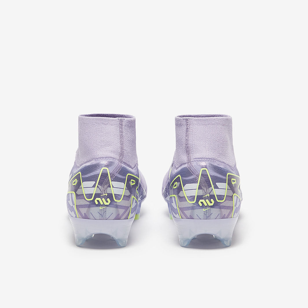 Nike Air Zoom Mercurial Superfly X Elite FG Football Boots Purple Agate/Barely Volt