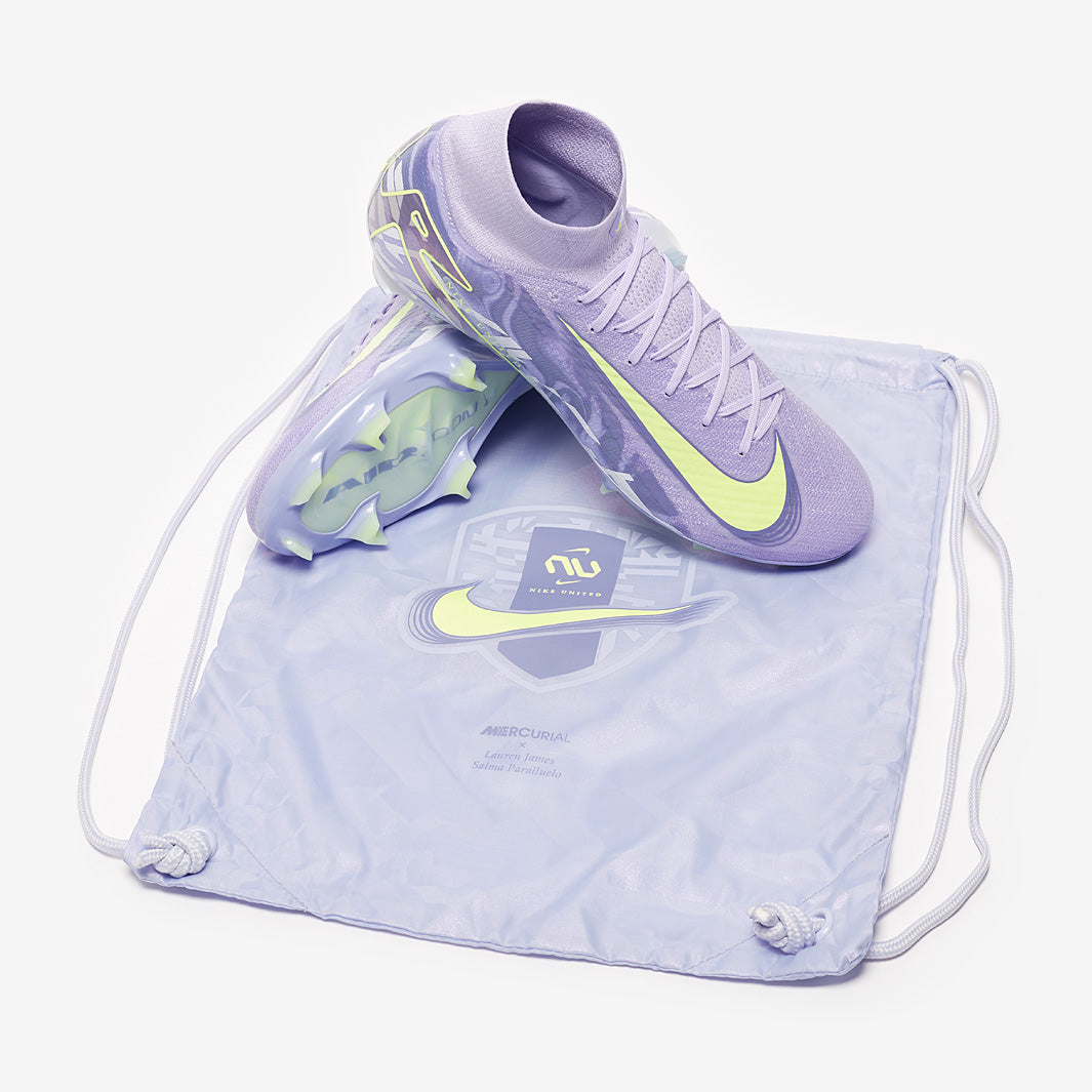 Nike Air Zoom Mercurial Superfly X Elite FG Football Boots Purple Agate/Barely Volt